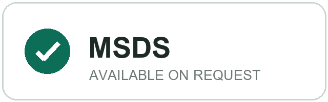 MSDS documentation available for silicone baking paper