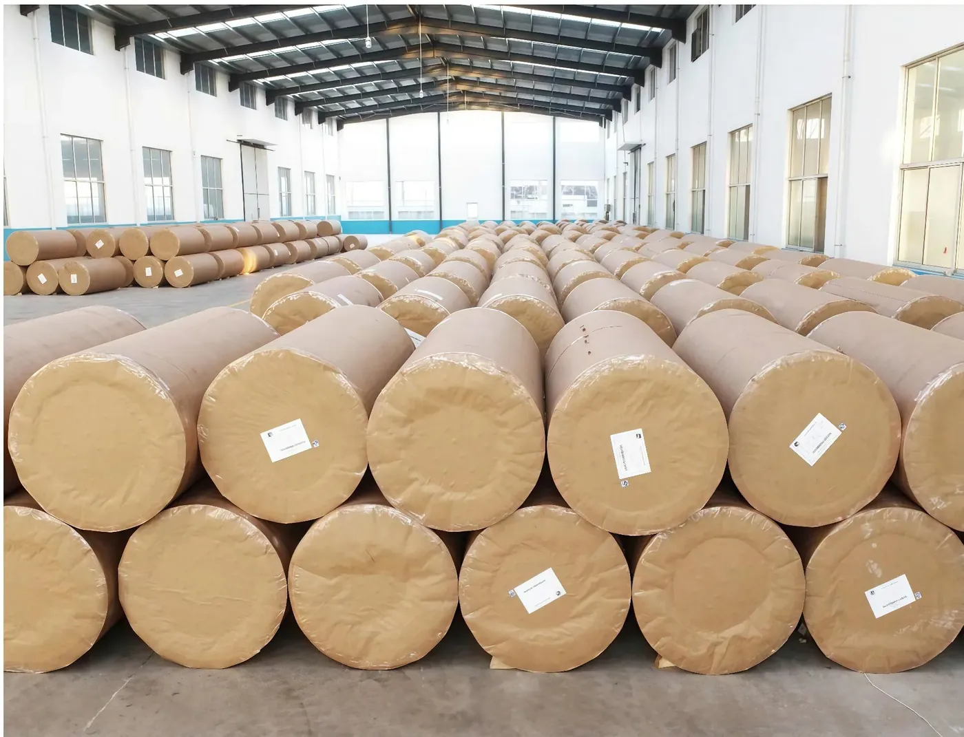 Jumbo food grade baking paper rolls in stock, custom width and length
